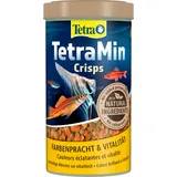 Tetra TetraMin Crisps - Fischfutter für alle Zierfische, nährstoffreiche Mischung für gesunde Fische und klares Wasser, 500 ml Dose