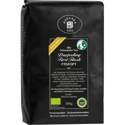 Paulsen Darjeeling First Flush Ftgfop1, Ernte 2024, schwarzer Tee, Bio 500 g