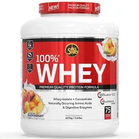 ALL STARS 100% Whey Protein Pfirsich-Joghurt Pulver 2270 g