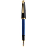 Pelikan Souverän M400 schwarz/blau, RH, mittel, Geschenkbox (994947)