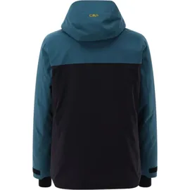 CMP Man Jacket Fix Hood Antracite-Nilo Blau L