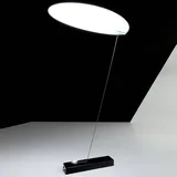 Ingo Maurer Design Tischlampe Koyoo, weiß / opal, für Wohn- / Esszimmer, Papier / Lunolit / Lunopal, Design, Tischlampe - 17.5 cm - 17.5 cm - 34 cm