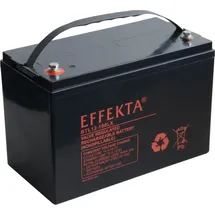 EFFEKTA EFKTA BTL12-100L - Blei-Vlies-Akku, AGM, 12V, 100 Ah