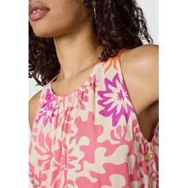 Ragwear Blusenkleid Sommerkleid Sanai Print Pink/rosa XXL