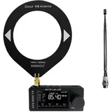 AMNVOLT V4 ATS MINI DSP-Radio, Vollband-Empfänger mit Si4732 und ESP32-S3, 1,9-Zoll IPS-Display, Kopfhörerverstärker, AM/FM/LSB/USB, Outdoor, Reisen, Alltag