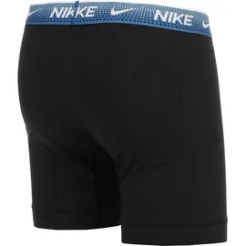 Nike Boxershorts 3 Einheiten Schwarz / Blau S