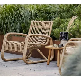 Cane-Line Loungesessel Curve - AUU - Natural