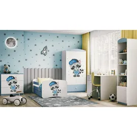 raumhirsch furniture Kinderbett Raumhirsch 80 x 180 cm Holzwerkstoff blau