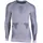 Uyn AMBITYON UW LG_SL. Melange T-Shirt Men's Weiße Melange/Avio/Bordeaux XL