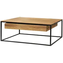 Gradel PATRICIA Schwarz/Braun Wildeiche 100 x 46 x 63 cm