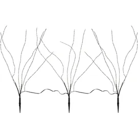 Star Trading LED Bäumchen REEDY M 3er Set 60cm à 60 LED warm