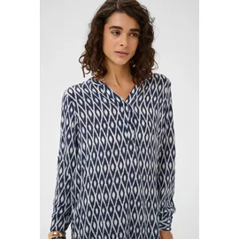 Kaffe Kleid KAmarana Midikleid Blau 34