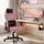 MCA Furniture Drifting Gaming-Stuhl Rosa für PC
