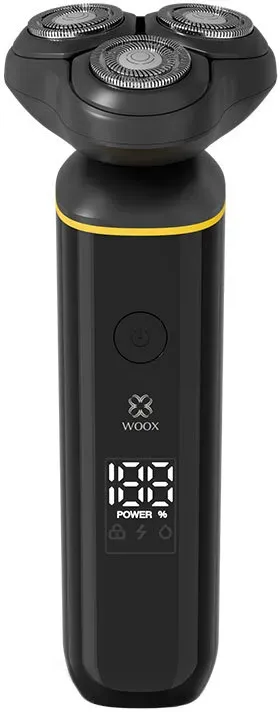WOOX, MX0192, Herren-Elektrobartschneider, 1200 mAh, Type-C-Ladung, mit LED-Display, IPX7 wasserdicht