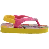 havaianas Peppa Pig Flip-Flop Rosa/Gelb 19