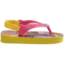 havaianas Peppa Pig Flip-Flop Rosa/Gelb 19