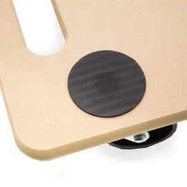 BITUXX Transportroller Rollbrett Umzugsroller Allzweckroller Rechteck MDF 58 x 28,5 bis 200Kg