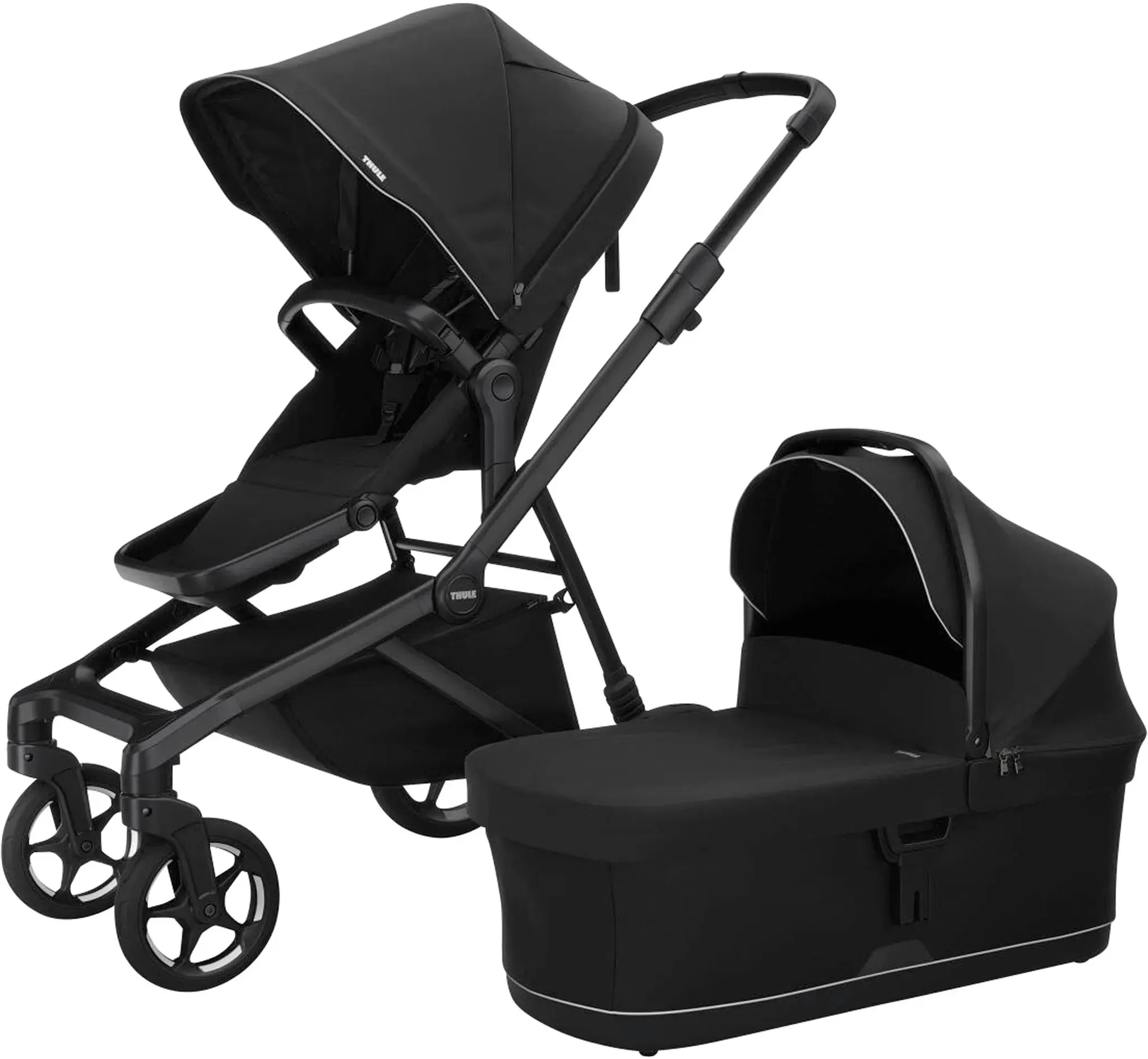Thule Kombikinderwagen Sleek 2, schwarz