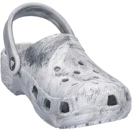 Crocs Classic Watercolor Marbled Clog Grau 33/34