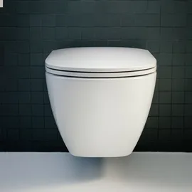Laufen LUA Advanced Wand-WC mit WC-Sitz Weiß spülrandlos