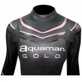 Aquaman Neoprenanzug Cell Gold Schwarz S