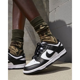 Nike Damen Dunk Low - white/black-white, Größe: 41 EU