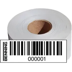 Benning Barcodeetiketten 756309 Kennzeichnungsmaterial