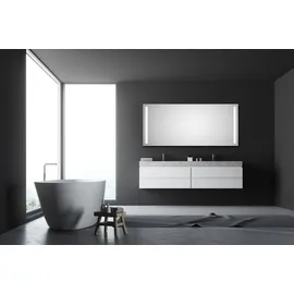 DSK Design LED Lichtspiegel Silver Dream 160 x 70 cm