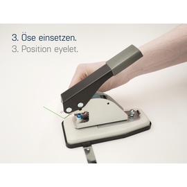 Eisenthaler EP-50/5mm, Ösmaschine/Ösenpresse für Papierösen