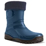 DEMAR Gummistiefel mit Wolle gefüttert Young FUR-2 (38, dunkelblau) - 38 EU