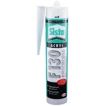 Sista F130 Acryl Herstellerfarbe Weiß L40WS 300ml
