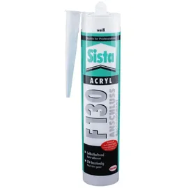 Sista F130 Acryl Herstellerfarbe Weiß L40WS 300ml