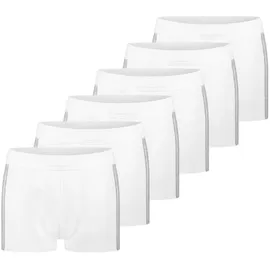 SCHIESSER Boxershorts unifarben weiß L