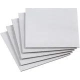 Metafranc WU0645546 Filzgleiter quadratisch, selbstklebend Weiß (L x B) 200 mm (5 Stück)