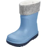 Playshoes Regenstiefel mit Futter (Herausnehmbar) Unisex Kinder Gummistiefel, Blau 28