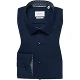 Eterna Langarmhemd Blau 44