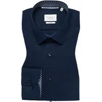 Eterna Langarmhemd Blau 44