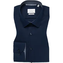 Eterna Langarmhemd Blau 44