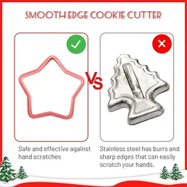 luxuskollektion Ausstechformen Weihnachten Linzer 8 Stück Plätzchen