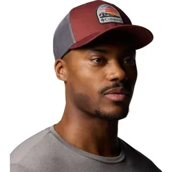 Columbia Mesh Ball Cap spice, city grey, peaceful perspective (682) S/M