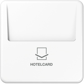 Jung Hotelcard-Schalter (ohne Taster-Einsatz), Serie CD 590 CARD WW