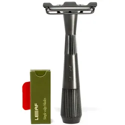Leaf Shave Twig Rasor Black