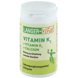 Vitamin K2+D3+Calcium Kapseln