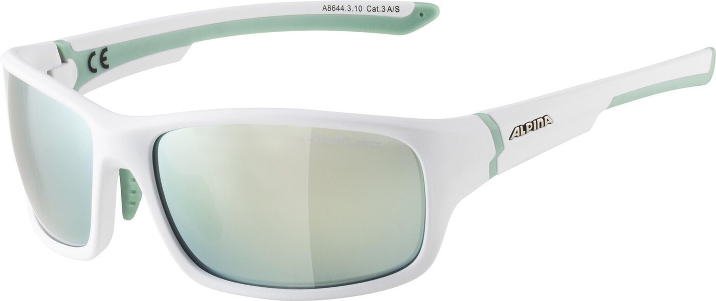 Alpina Sports Sportbrille LYRON S WHITE-PISTACHIO MATT