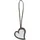Liebeskind Berlin Anhänger Heart Mirror aus Schafsleder