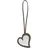 Liebeskind Berlin Anhänger Heart Mirror aus Schafsleder