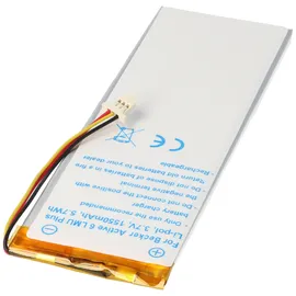 AccuCell Akku passend für Becker Active 6 LMU Plus Akku 334517373442, SR3840100, 335000000000, 334532320611