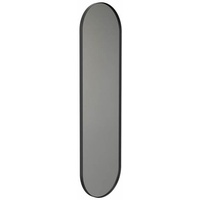 Frost Unu 4139 Spiegel oval (140 x 40cm) schwarz,