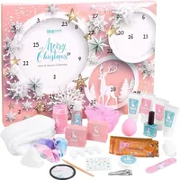 Brubaker Cosmetics Beauty Adventskalender 2021-24 x Körperpflege Produkte - Spa Accessoires - der XXL Wellness Weihnachtskalender für Frauen und Mädchen 24