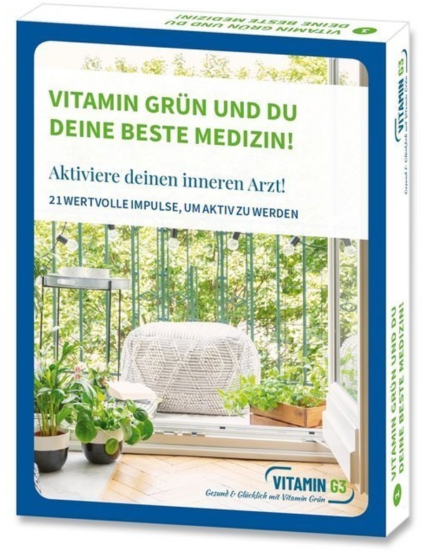 Vitamin Grün Und Du: Deine Beste Medizin  Karten - Melanie H. Adamek  Cornelia Leisch  Anette Obermaier